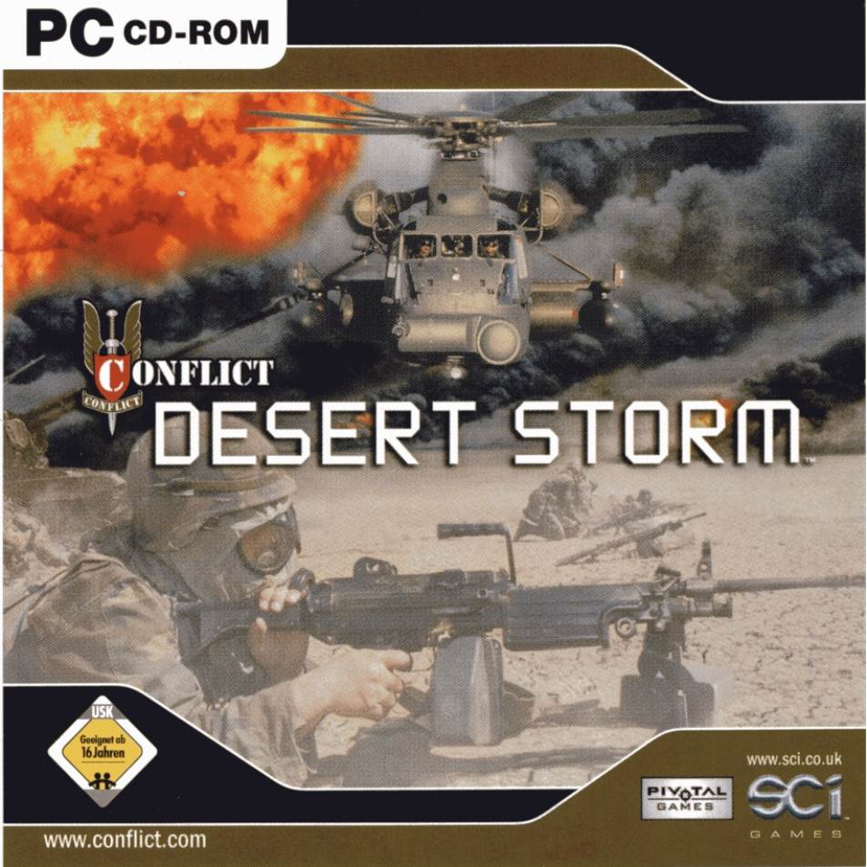 Conflict: Desert Storm - pedn CD obal