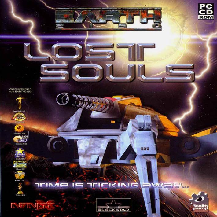 Earth 2150: Lost Souls - pedn CD obal 2
