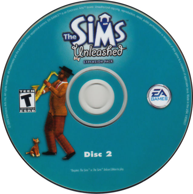 The Sims: Unleashed - CD obal 2