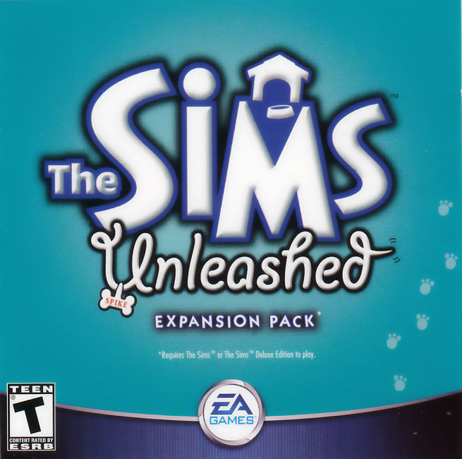 The Sims: Unleashed - pedn CD obal