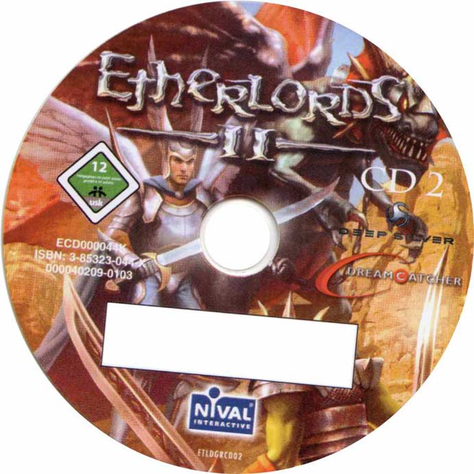 Etherlords 2 - CD obal 2