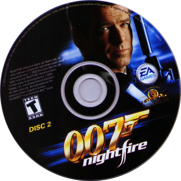 James Bond 007: Nightfire - CD obal 2