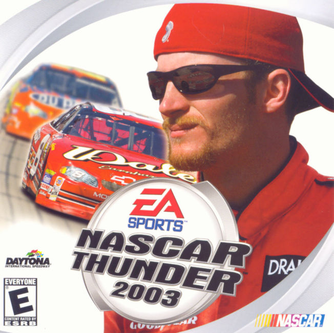 Nascar Thunder 2003 - pedn CD obal