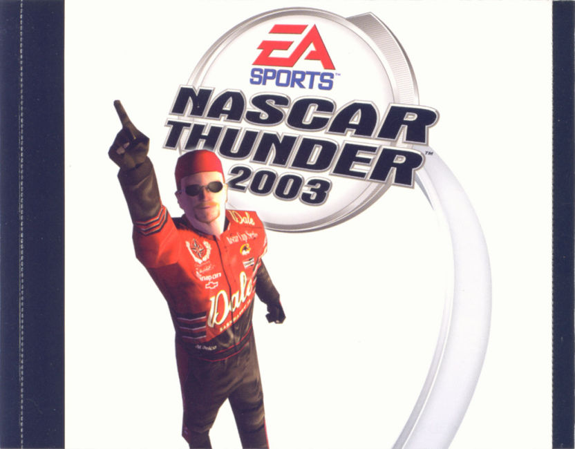 Nascar Thunder 2003 - zadn vnitn CD obal