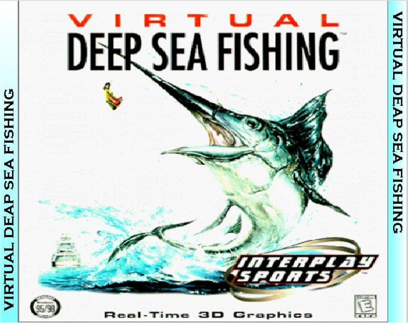 Virtual Deep Sea Fishing - zadn CD obal