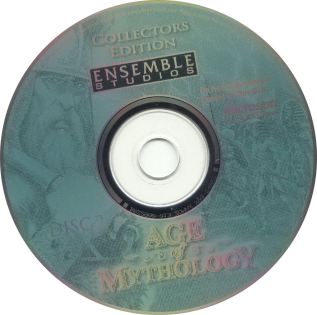 Age of Mythology: Collectors Edition - CD obal 2