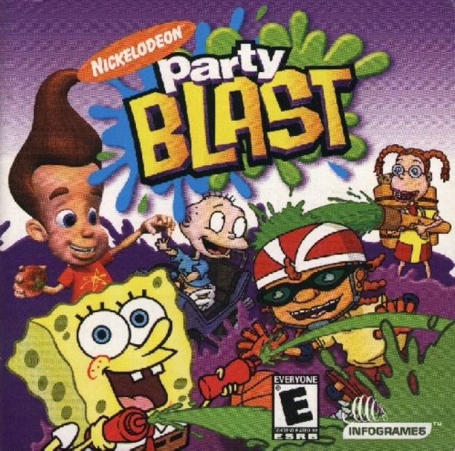 Nickelodeon Party Blast - pedn CD obal