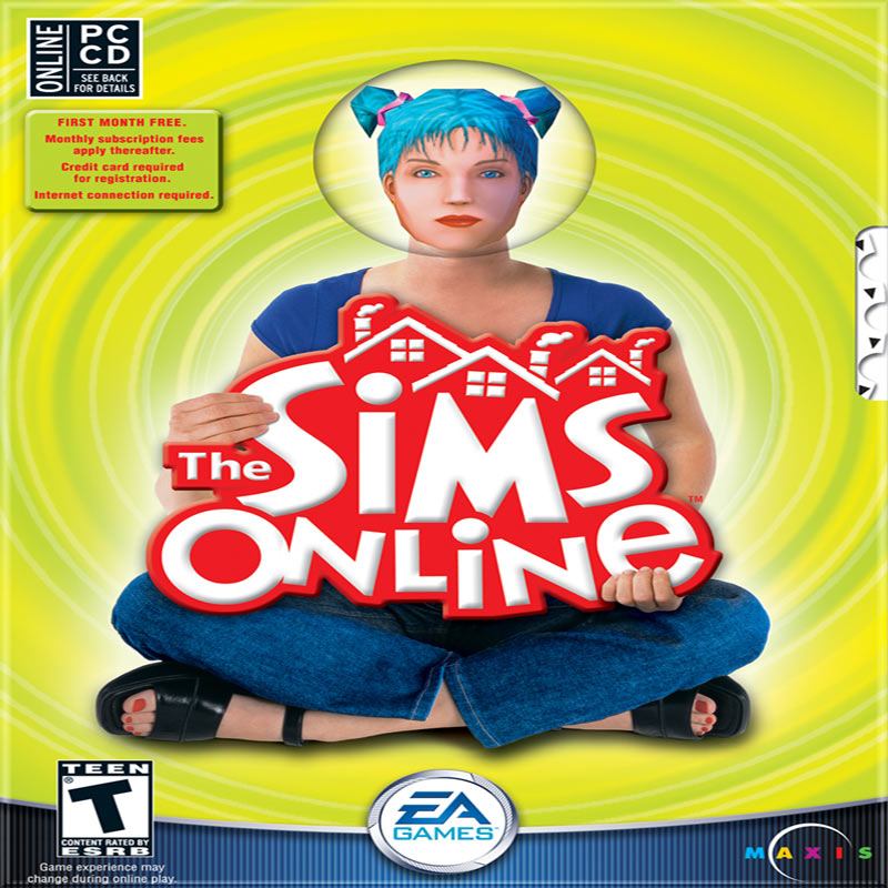 The Sims Online - pedn CD obal