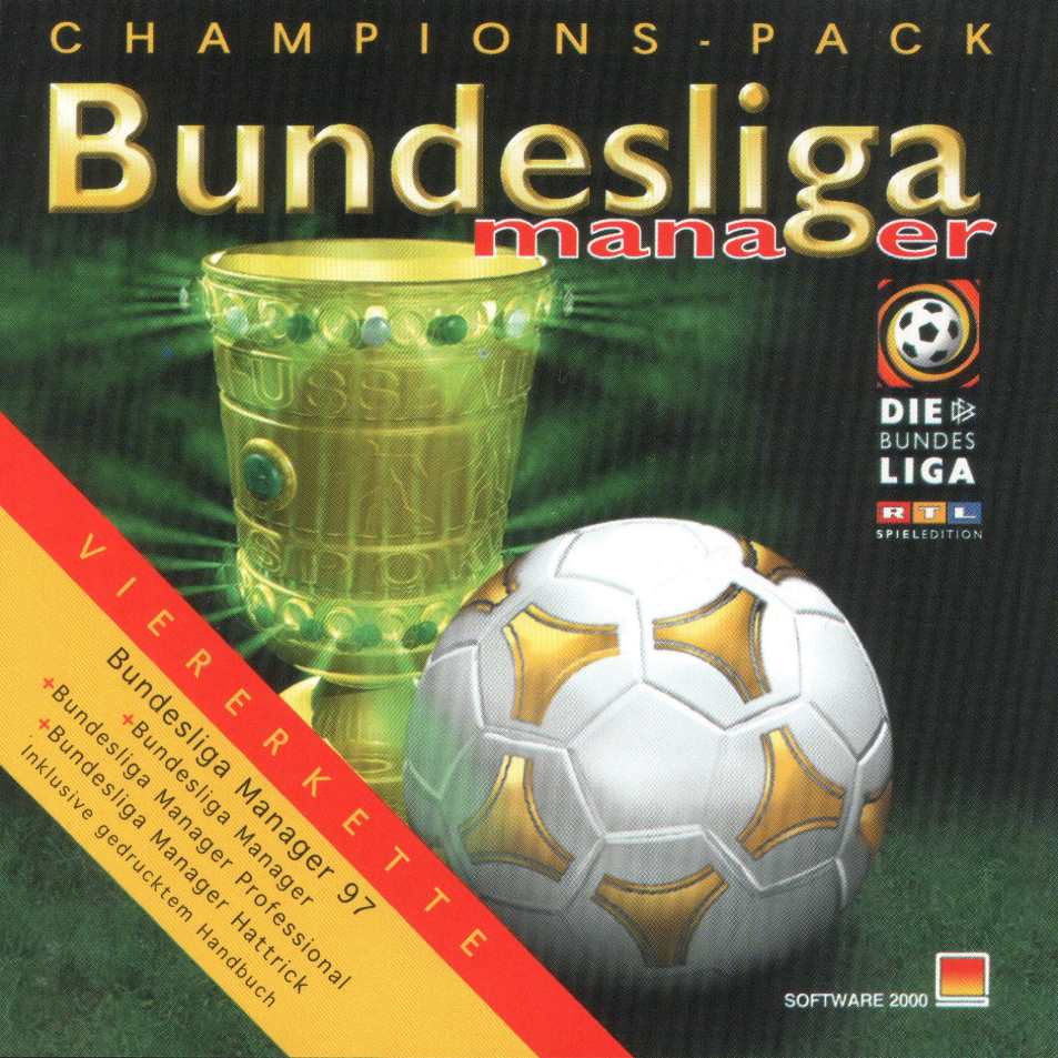 Bundesliga Manager: Champions Pack - pedn CD obal