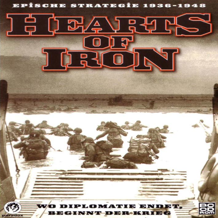 Hearts of Iron - pedn CD obal 2