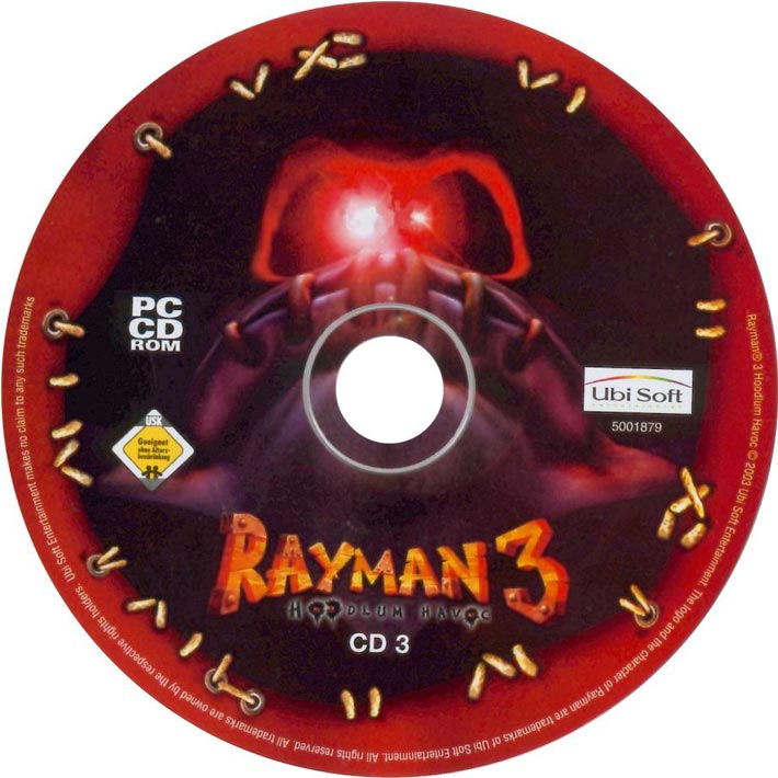 Rayman 3: Hoodlum Havoc - CD obal 3