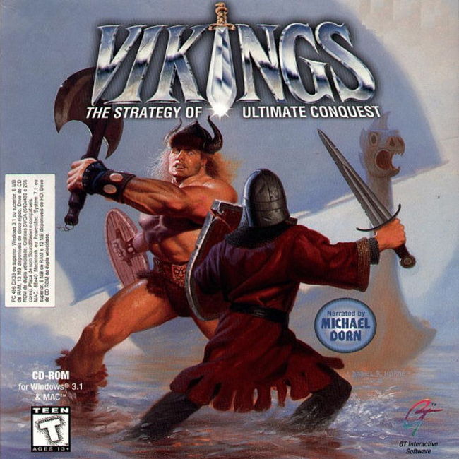 Vikings: The Strategy of Ultimate Conquest - pedn CD obal