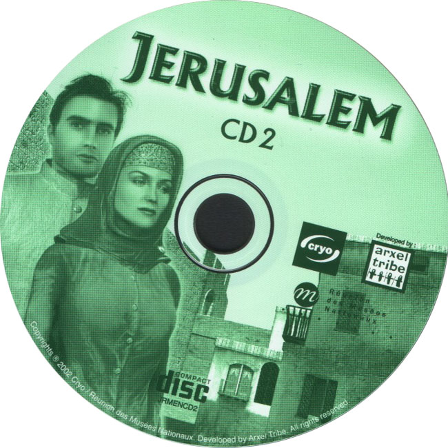 Jerusalem: The Three Roads to The Holy Land - CD obal 2