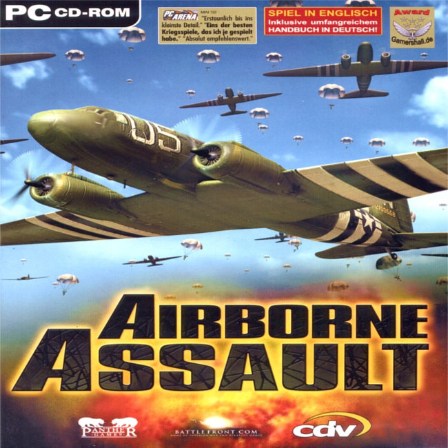 Airborne Assault: Highway to the Reich - pedn CD obal
