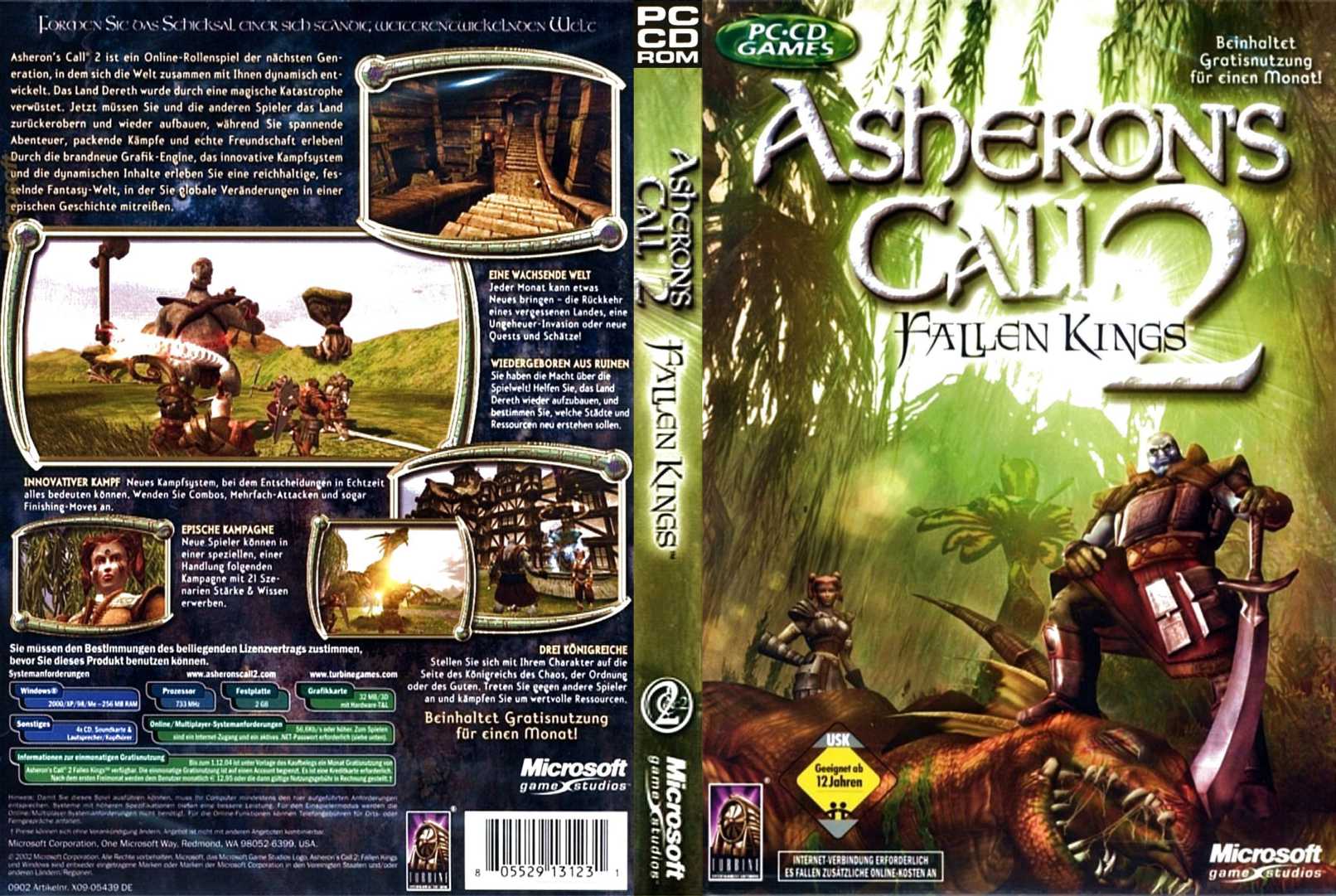Asheron's Call 2: Fallen Kings - DVD obal