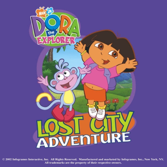 Dora the Explorer: Lost City Adventure - pedn CD obal