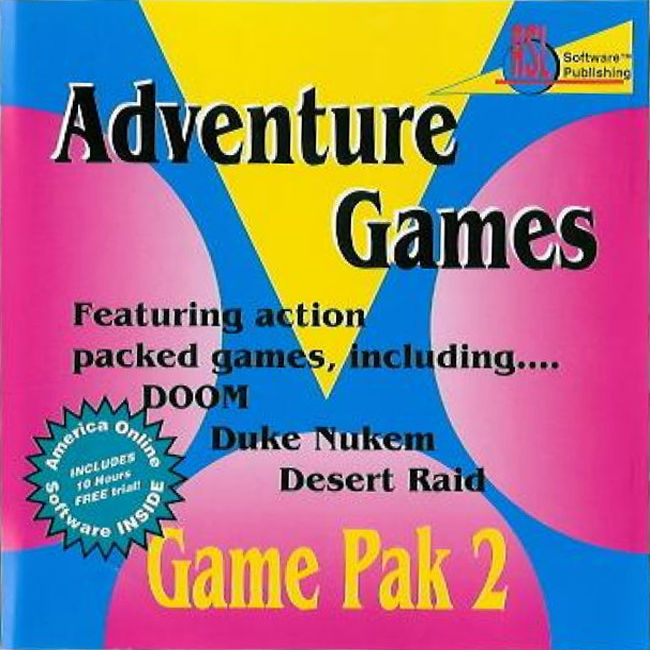Adventure Games Pack 2 - pedn CD obal