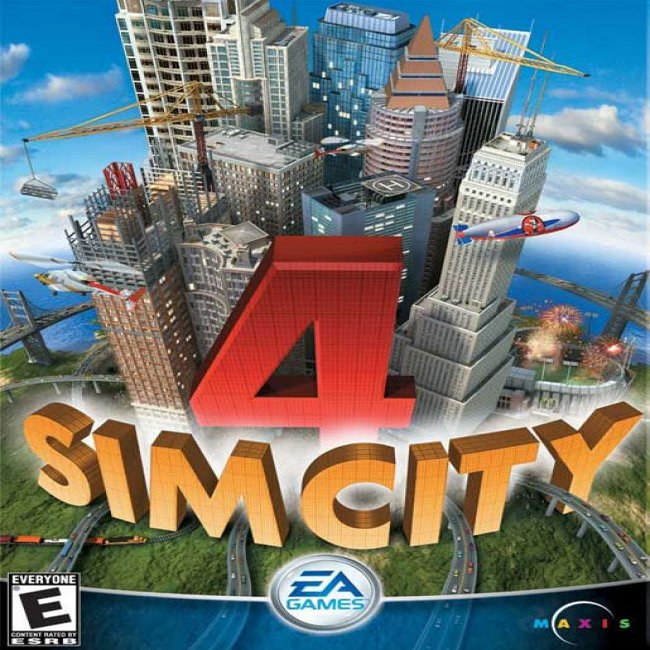 SimCity 4 - pedn CD obal