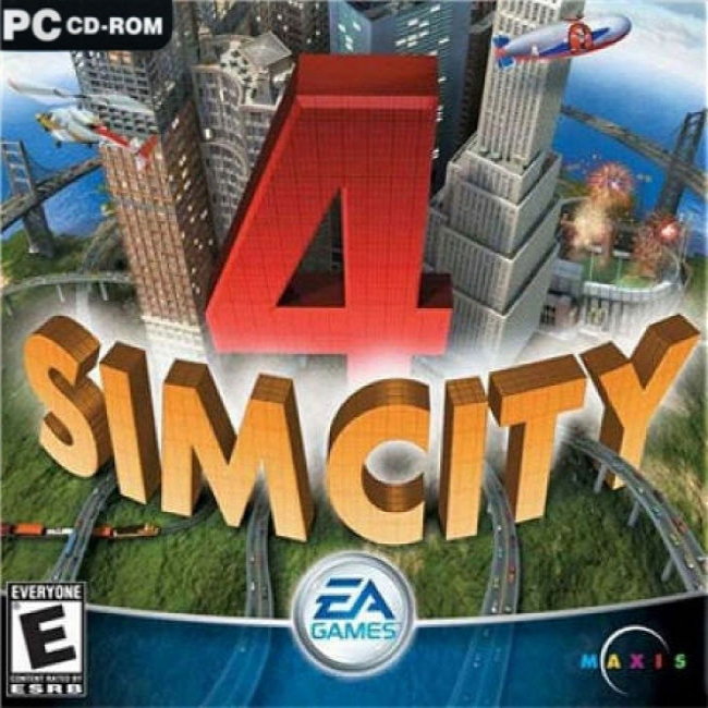 SimCity 4 - pedn CD obal 3