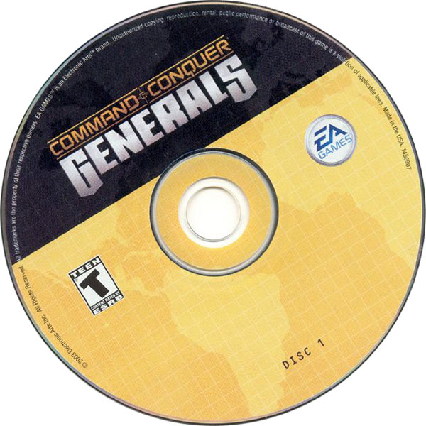 Command & Conquer: Generals - CD obal 3