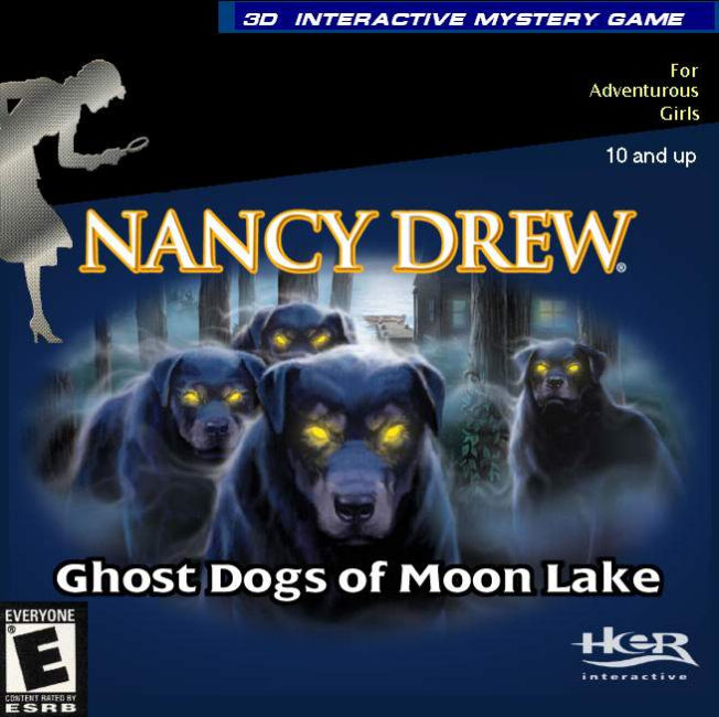 Nancy Drew: Ghost Dogs of Moon Lake - pedn CD obal