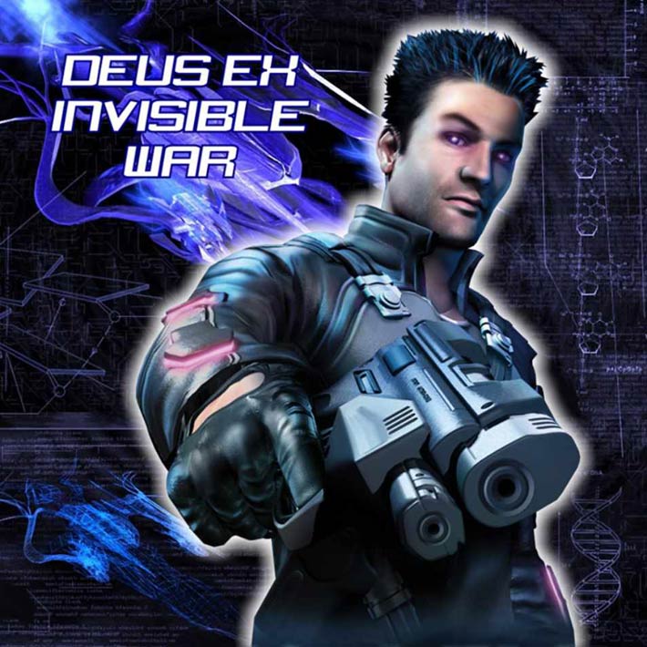 Deus Ex 2: Invisible War - pedn CD obal