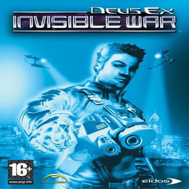 Deus Ex 2: Invisible War - pedn CD obal 2