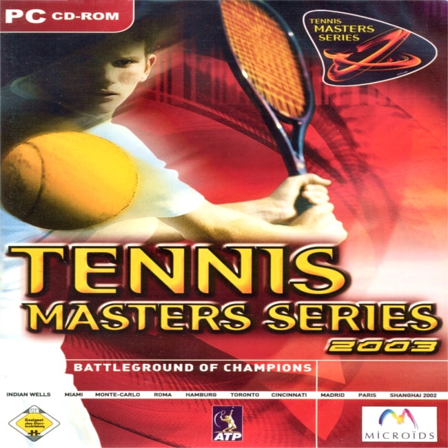 Tennis Masters Series 2003 - pedn CD obal