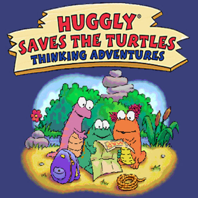 Huggly Saves the Turtles: Thinking Adventure - pedn CD obal