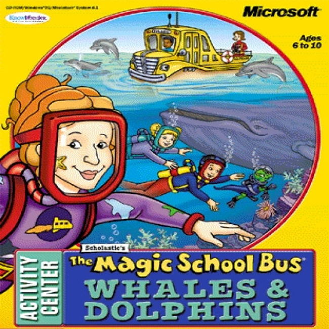 Magic School Bus: Whales & Dolphins - pedn CD obal