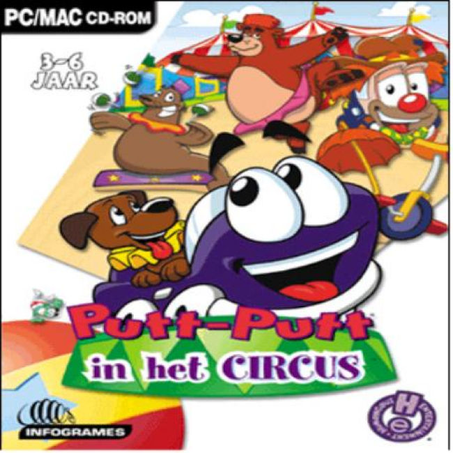 Putt-Putt in Het Circus - pedn CD obal