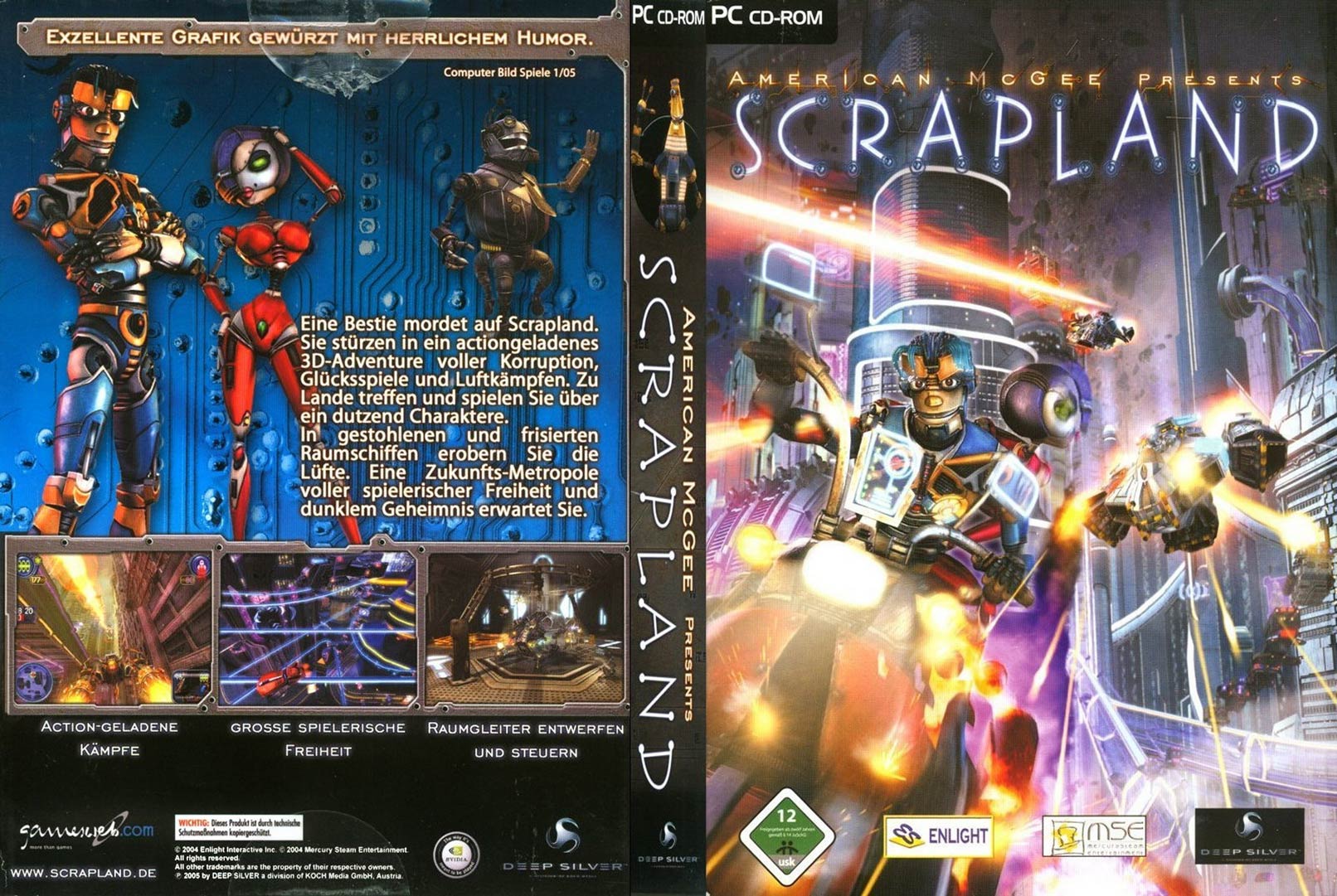 Scrapland - DVD obal