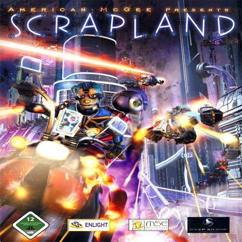 Scrapland - pedn CD obal 2