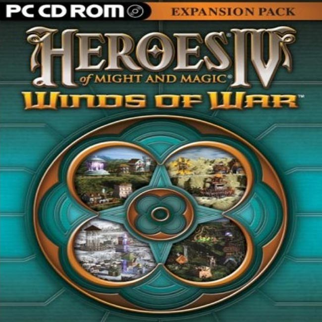 Heroes of Might & Magic 4: Winds of War - pedn CD obal
