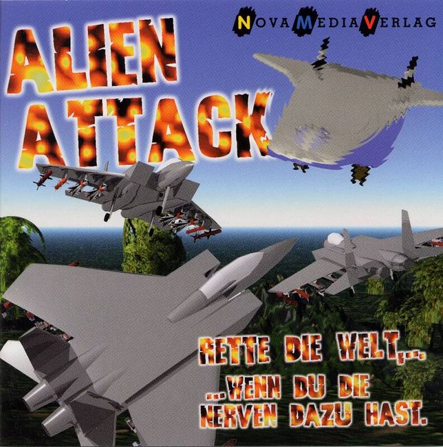 Alien Attack - pedn CD obal
