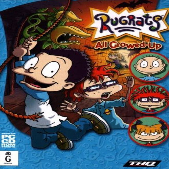 Rugrats: All Growed-Up - pedn CD obal