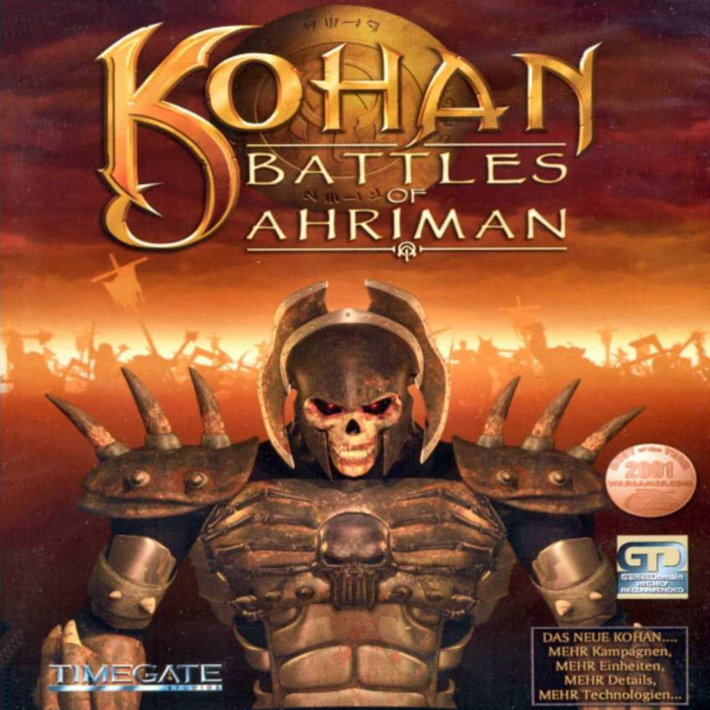 Kohan: Battles of Ahriman - pedn CD obal