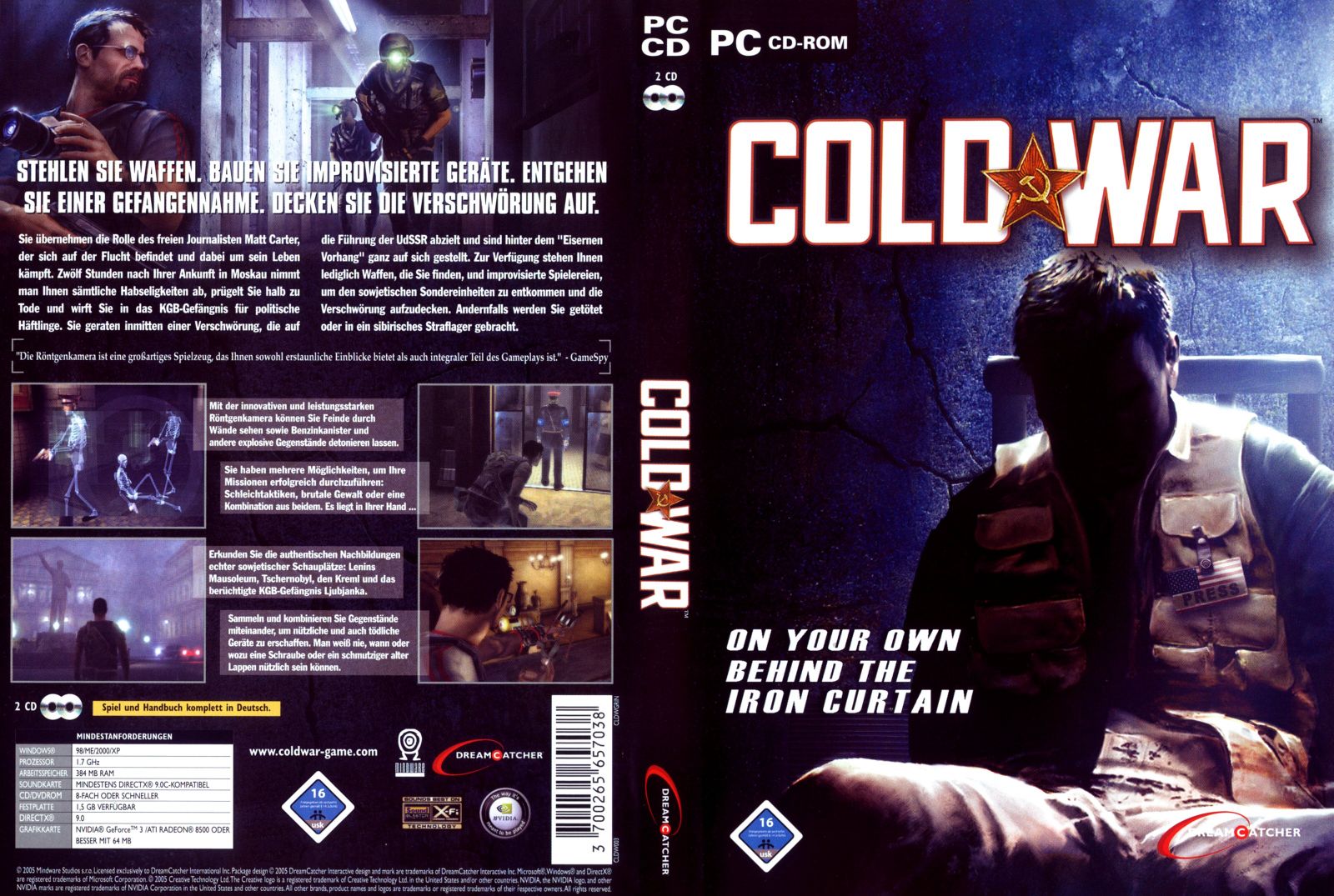 Cold War: Behind the Iron Curtain - DVD obal