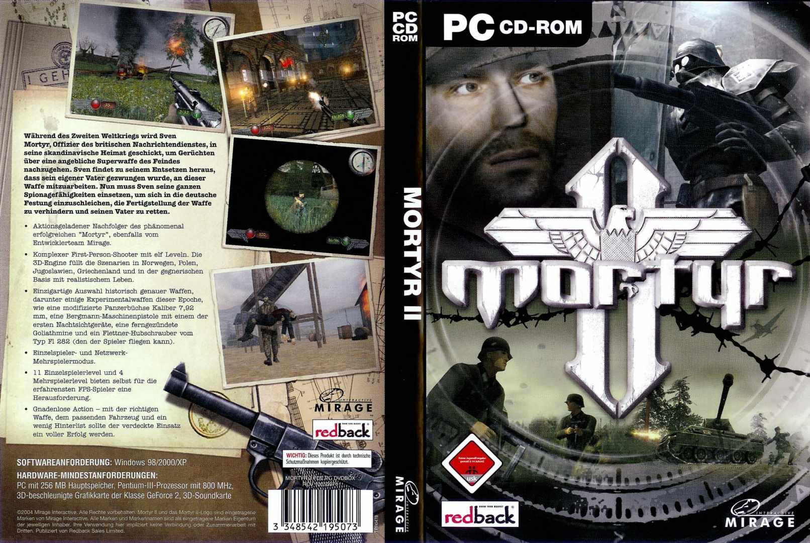Mortyr 2: For Ever - DVD obal