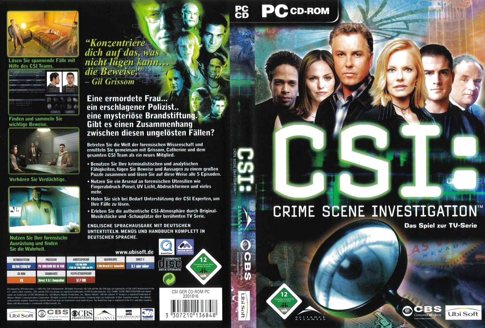 CSI: Crime Scene Investigation - DVD obal