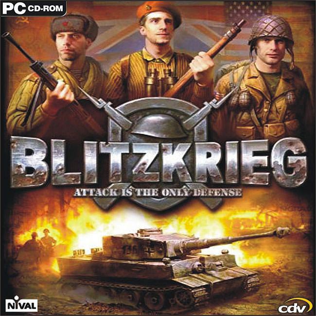Blitzkrieg - pedn CD obal