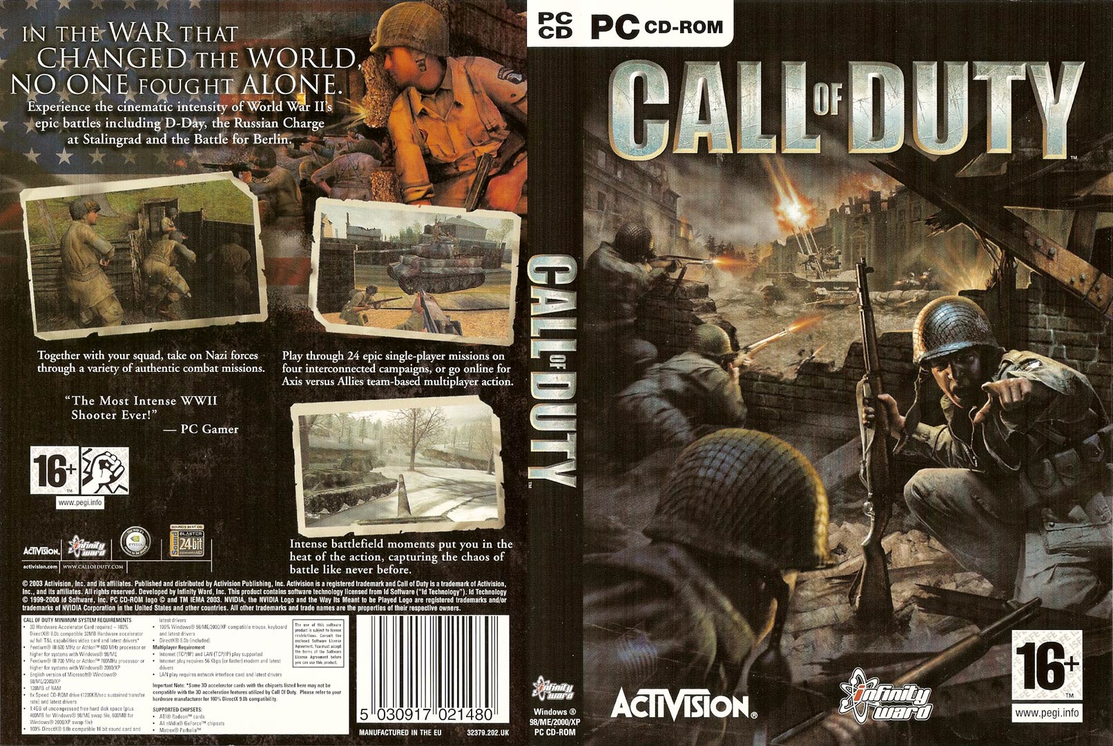 Call of Duty - DVD obal