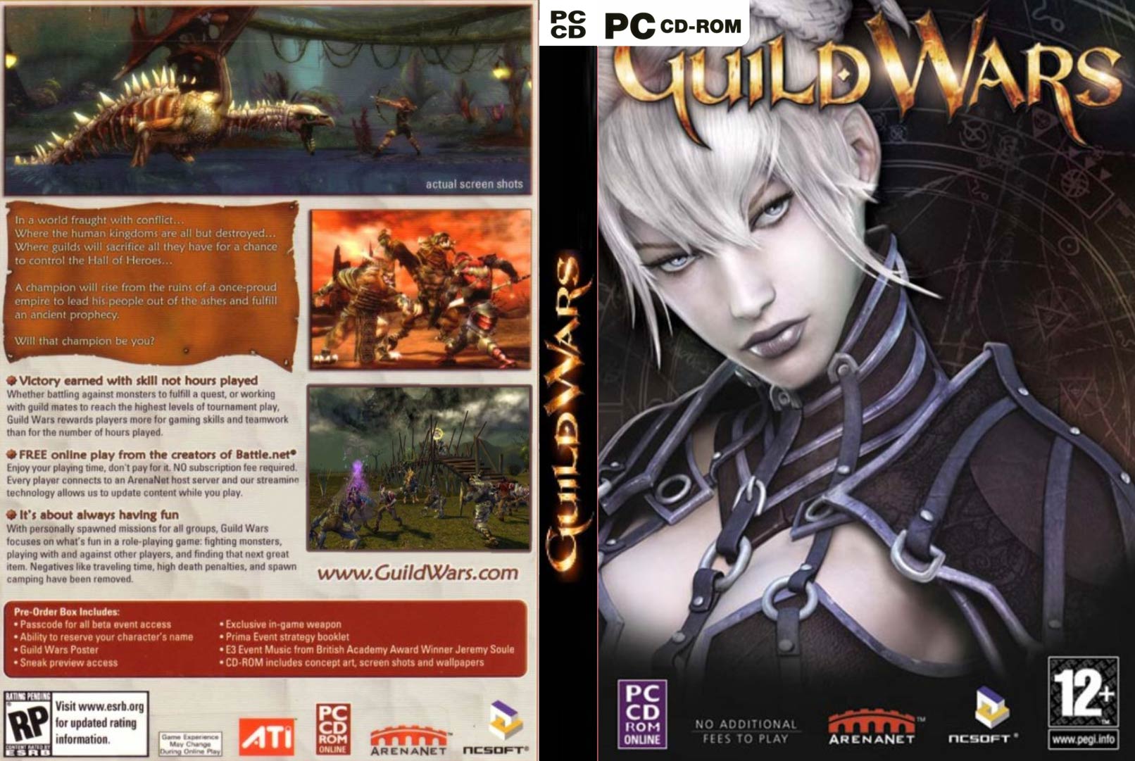 Guild Wars - DVD obal