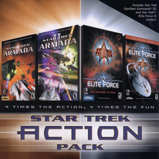 Star Trek: Action Pack - pedn CD obal