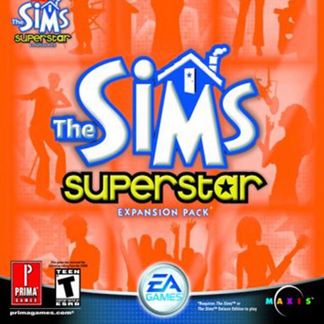 The Sims: Superstar - pedn CD obal