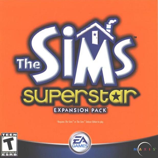 The Sims: Superstar - pedn CD obal 2