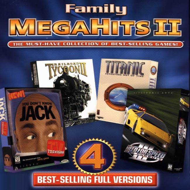 Family MegaHits II - pedn CD obal