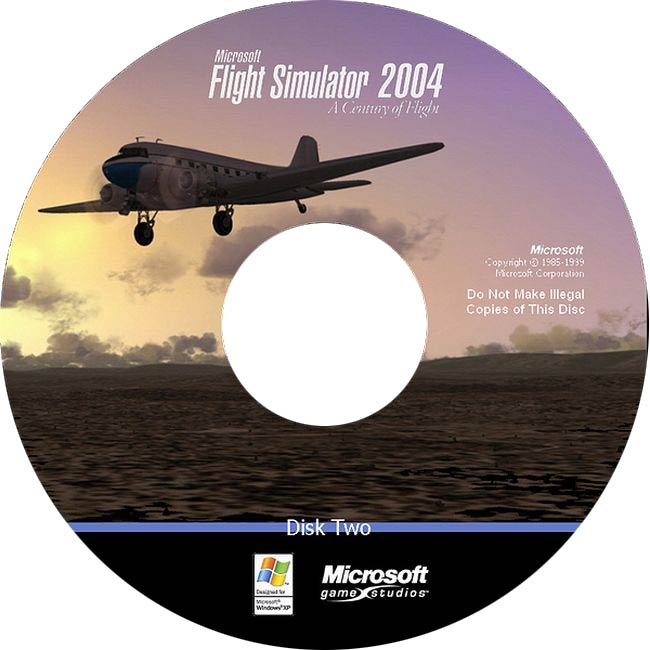 Microsoft Flight Simulator 2004: A Century of Flight - CD obal 2