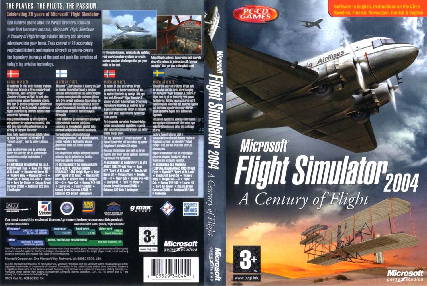 how to convert microsoft flight simulator 2004 iso