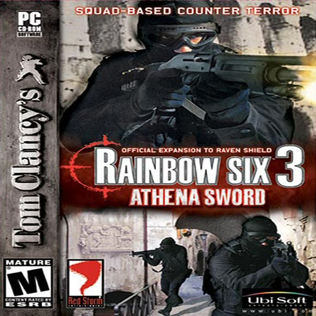 Rainbow Six 3: Athena Sword - pedn CD obal